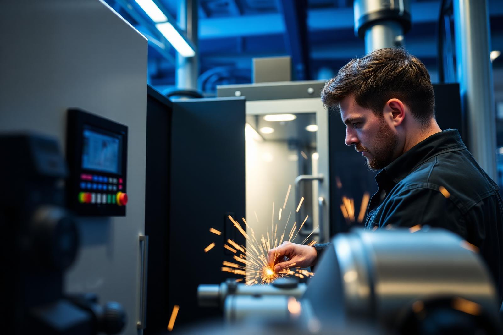 Precision CNC machining at a Norwell-BMG partner facility